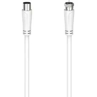 Hama SAT Anschlusskabel, Stecker - Coax-Stecker 3,0m, 90dB
