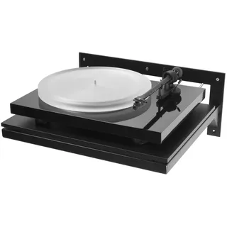Pro-Ject Wallmount 1 Plattenspieler, Schwarz