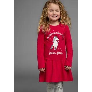 Kidsworld Jerseykleid in rot | Gr.: 140/146