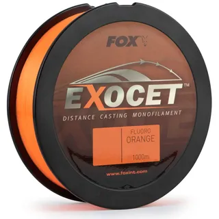 Fox International Exocet Monofile Schnüre 1000 M - Fluoro Orange - 0.280 mm