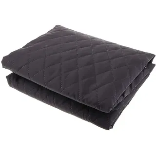 Sharplace Baumwolle Futterstoff Steppfutter Steppstoff Jackenfutter Bettdeckenfutter einseitig Stoffe, Breite 145cm, Schwarz