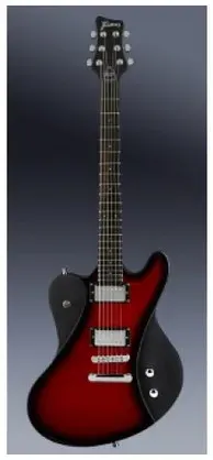 Framus D-Series Idolmaker - Burgundy Blackburst Transparent High Polish