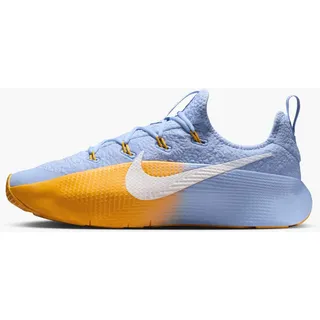 Trainingsschuh NIKE "LEBRON TR 1", Gr. 41, aluminum, weiß, university gold, Synthetik, Textil, Schuhe