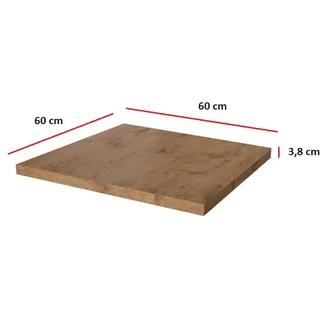 Küchen-Preisbombe Arbeitsplatte 60 cm 38 mm Küchenzeile Küchenblock Eiche Lancelot Küche Vigo