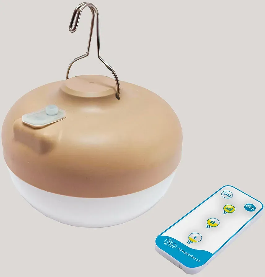 Tragbare LED-Akku Lampe Cherry Newgarden - Beige