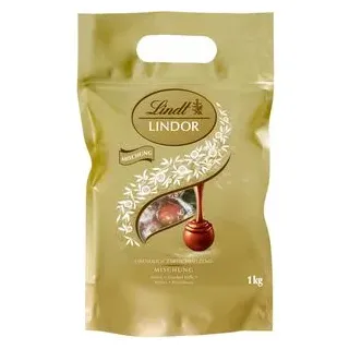 Lindt Pralinen Lindor Mischung, 1000g, 78 Kugeln