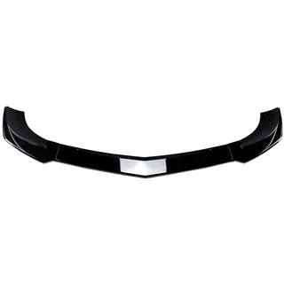 DZSQWETYU Frontspoiler Für Mercedes W204 S204 C Klasse Frontschürze Lip Spoiler Splitter Diffusor C200 Für AMG Facelift 2011-2015 Bodykits Tuning ABS Frontspoilerlippe(Glänzend schwarz)