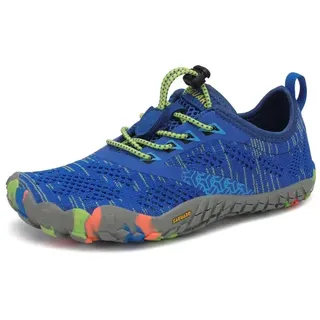 Saguaro Kinder Barfußschuhe Chaser Smart I - Blau 30