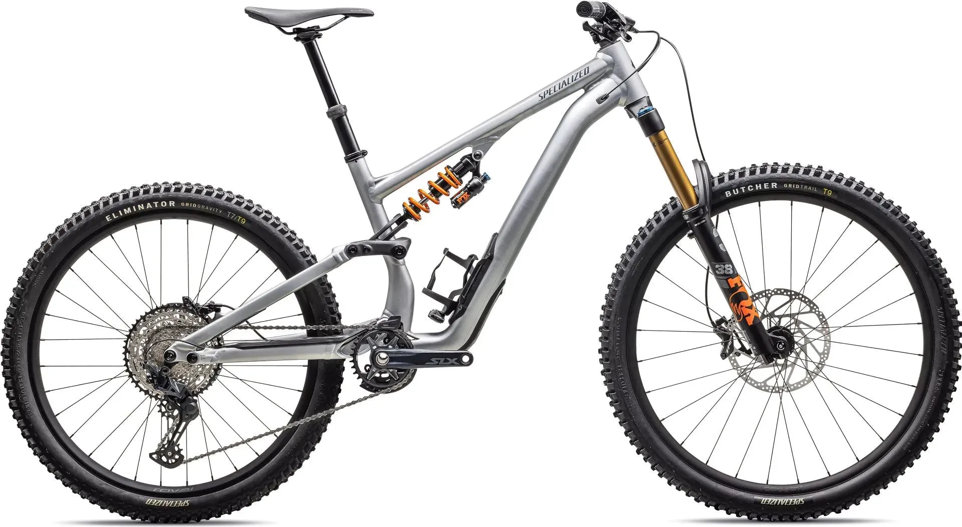 Specialized Stumpjumper 15 Fox Coil Alloy MTB-Fully 29"/27,5" Satin Brushed Aluminum/Cast Blue - S2