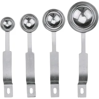 Städter Messlöffel Set, 4-teilig, Silber