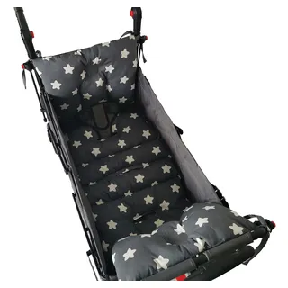 Bollermatz Bollerwagenmatte - passend für viele Modelle von Kesser/Fuxtec/Bebepram/Starkwerk/Sekey/Pinolino/und Zertifiziert nach Öko-Tex Standard 100 (Sitzkissen, Einlage, Matte Bollerwagen)