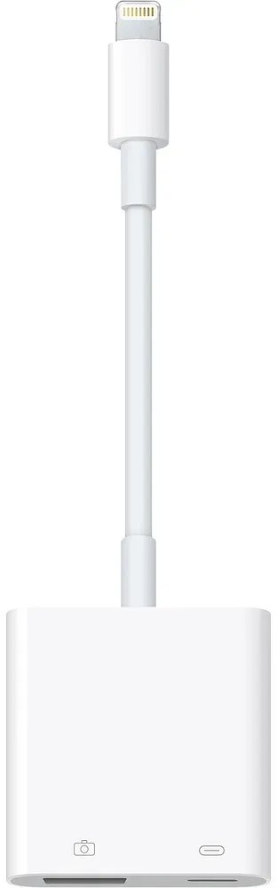 Apple Lightning auf USB 3 Kamera-Adapter MK0W2ZM/A für iPad Air, iPad mini, iPad pro, iPhone, iPod