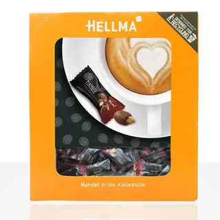 Hellma Mandel in der Kakaohülle Schokolade 380 St./912,0 g, 380 St.