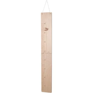 Rayher Messlatte aus Holz, FSC Mix Credit, natur, von 60 – 140cm, 2 Teile zum Zusammenkleben, zum Bemalen und Dekorieren, 62985505