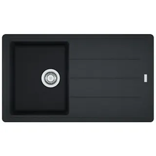 Franke Basis BFG 611-86 onyx + Drehknopfventil