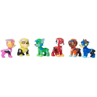 Spin Master Paw Pup Squad Mini Figure 5 cm (Beige/Blau/Rot/Schwarz/Weiß)