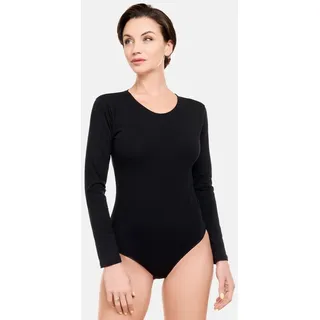Evoni Langarmbody Schwarz XL