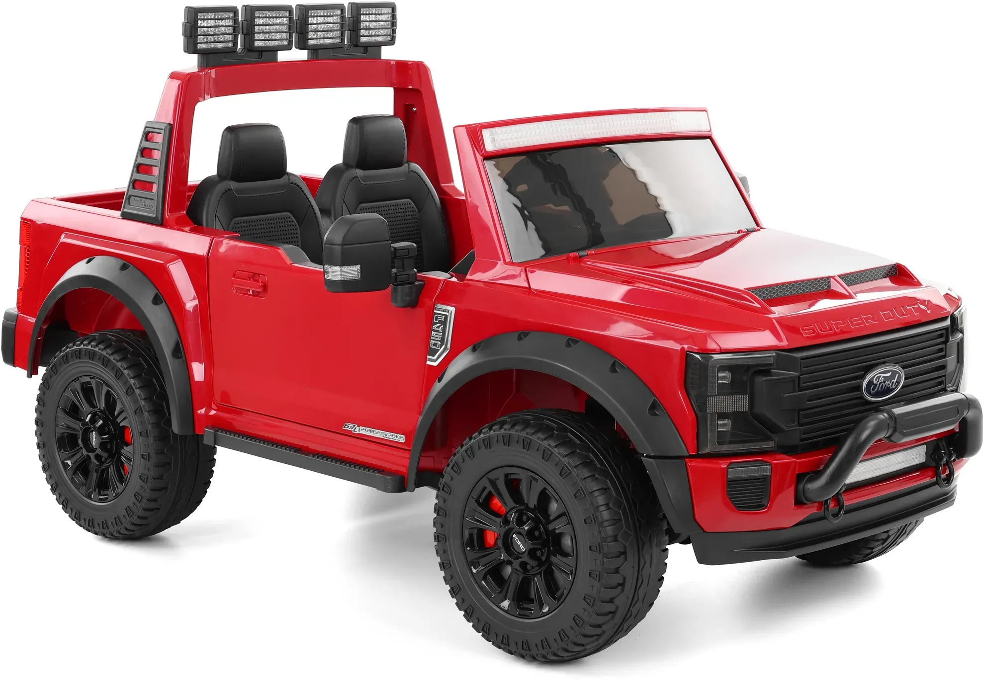 Kinder Elektroauto HECHT Ford F450 RED
