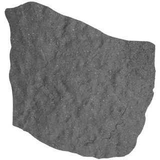 Lemodo Trittstein, Gartenplatte in Steinoptik, Gehwegplatte Gummi 42x53x2,3cm