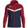 Trainingsjacke mit Kapuze Kinder 901 marine/chili rot 164