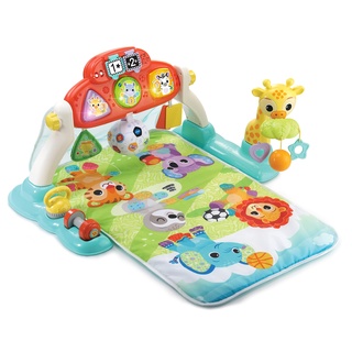 VTech Baby - Babys Sportspieldecke – 4-in-1-Spielmatte mit Musik – Abnehmbares und neigbares Spielboard – 2 Spielmodi: Musik und Entdecken – Für Babys ab der Geburt [Exklusiv bei Amazon]