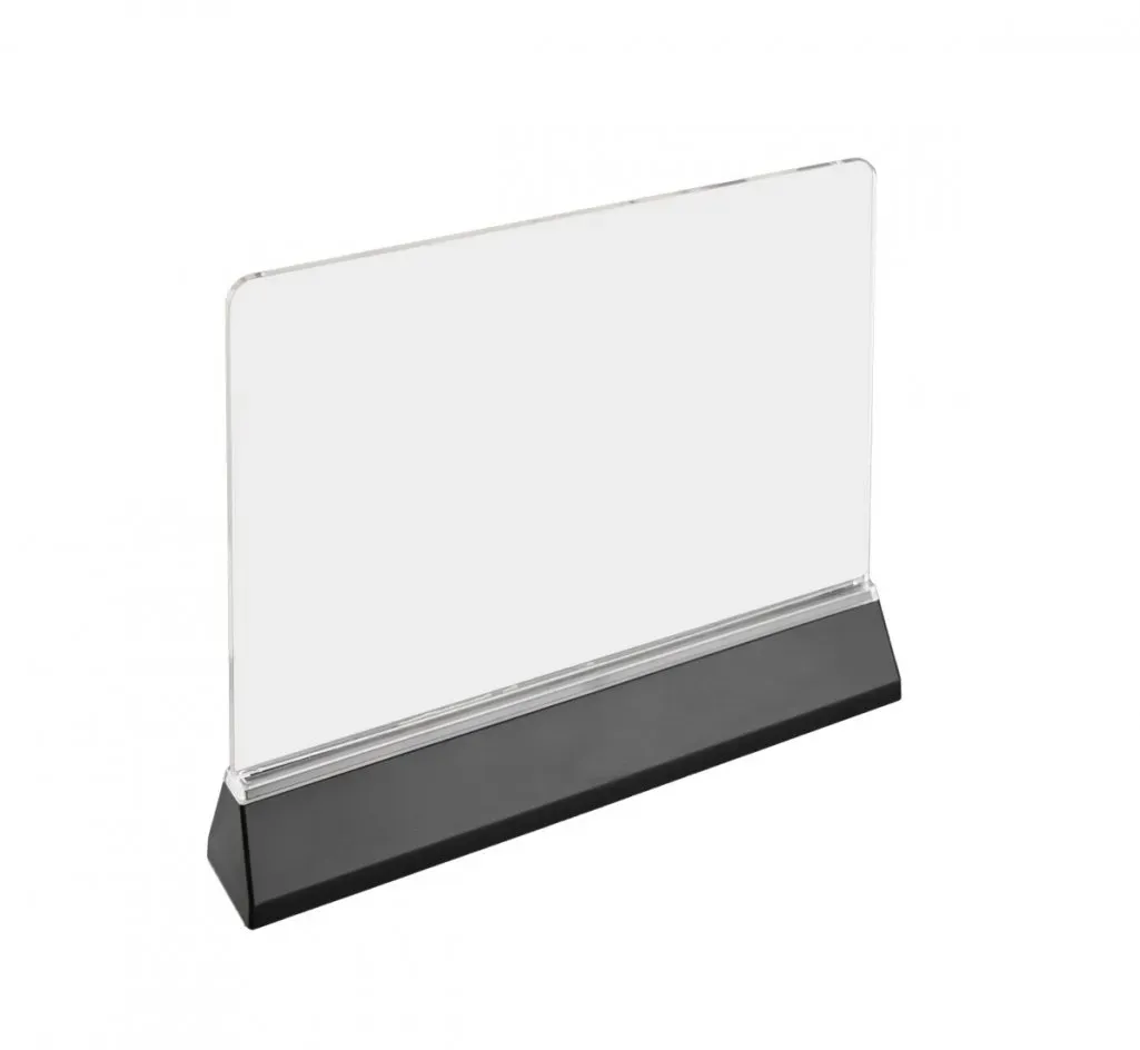 Heitronic Solar LED Schreibtafel Slate