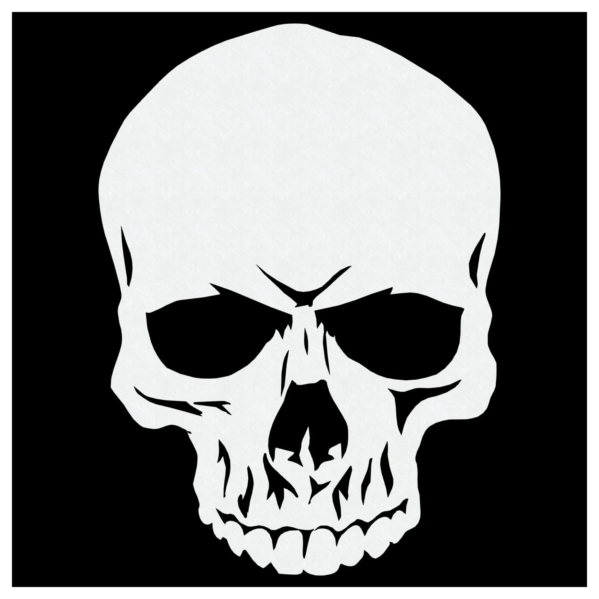 Skull #243 | Totenkopf Airbrush-Schablone