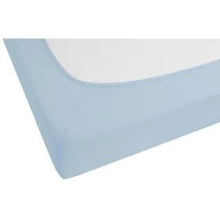 Jersey 140 x 200 - 160 x 200 cm blau