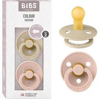 Bibs Schnuller Colour 2er Pack Blush+Vanilla 6-18m