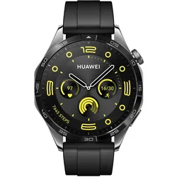 Huawei Watch GT4 46mm schwarz Schwarz Bluetooth Android Smartwatch Fitnesstracker