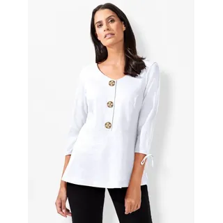 Witt Weiden 3/4-Arm-Shirt in weiß | Gr.: 44