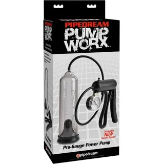 PUMP WORX Pro-Gauge Penispumpe - Klar