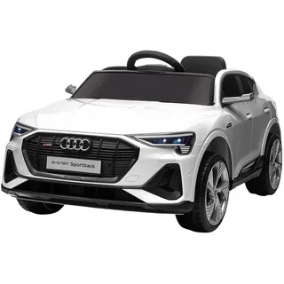 Homcom Elektrofahrzeug Audi E-tron weiß (12V)