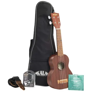 Kala KA-15-S-BNDL Satin Mahogany