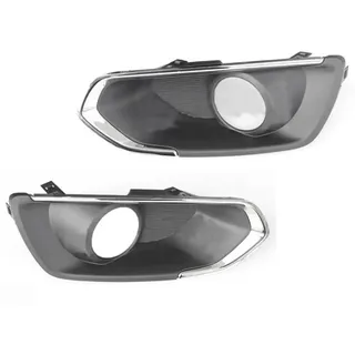 BILKAR Nebel Lampe Gitter Kompatibel Mit Suzuki Für SX4 Für S-Cross 2013 2014 2015 2016. Links Vorne Stoßstange Nebelscheinwerfer Grillrahmen Auto Nebelscheinwerfer Haubenverkleidung