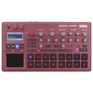Korg - ESX2-RD Electribe Sampler Music Production Station - Red