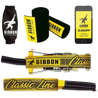 Gibbon Classic XL Treewear Set Slackline - Yellow - 25 m