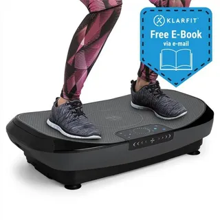 Klarfit Vibrationsplatte Schwarz