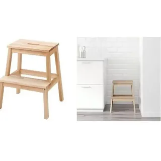 IKEA BEKVÄM Tritthocker