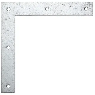 GAH Alberts Alberts Holzverb.-Eckwinkel L 200 x H 200mm gerade Stahl roh sendz.