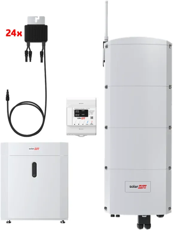 SolarEdge Single Kit 10 kW mit 4,6 kWh Speicherpaket – 0% MwSt. (gem. § 12 Abs. 3 UStG)