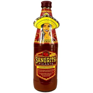 Sangrita - Original Picante Würztrunk Tomatensaft 0,5 Liter rot, pikant