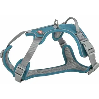 Trixie Premium Active Hundegeschirr - Petrol Blue - S