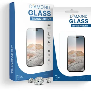 PT line Diamond Glass Anti-Static für Huawei Pura 70 (3D mit schwarzem Rahmen)