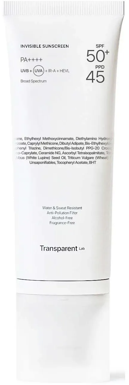 NICHE BEAUTY LAB Transparent Lab Invisible Sunscreen SPF50+ 100 ml