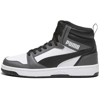 Puma Rebound v6 Herren Puma White-Puma Black-Shadow Gray 38,5