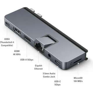 Targus HyperDrive Dual USB-C Hub w univ. USB-C® 7 Port