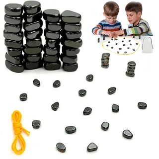 Magnetisches Schachspiel, 30 Stück Magnetsteine Magnetic Chess Game, Magnetspiel Multiplayer Strategie, Magnet Schach Magnetische Schachspiel Magnetisches Schachspiel Steine