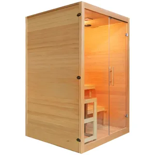 SANOTECHNIK TWINCOMBI Sauna+Infrarot« 2 Personen; 130x120x200 cm
