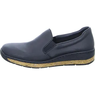 Rieker Damen Frühjahr/Sommer 59766 Slipper, Schwarz Schwarz 00, 37 EU